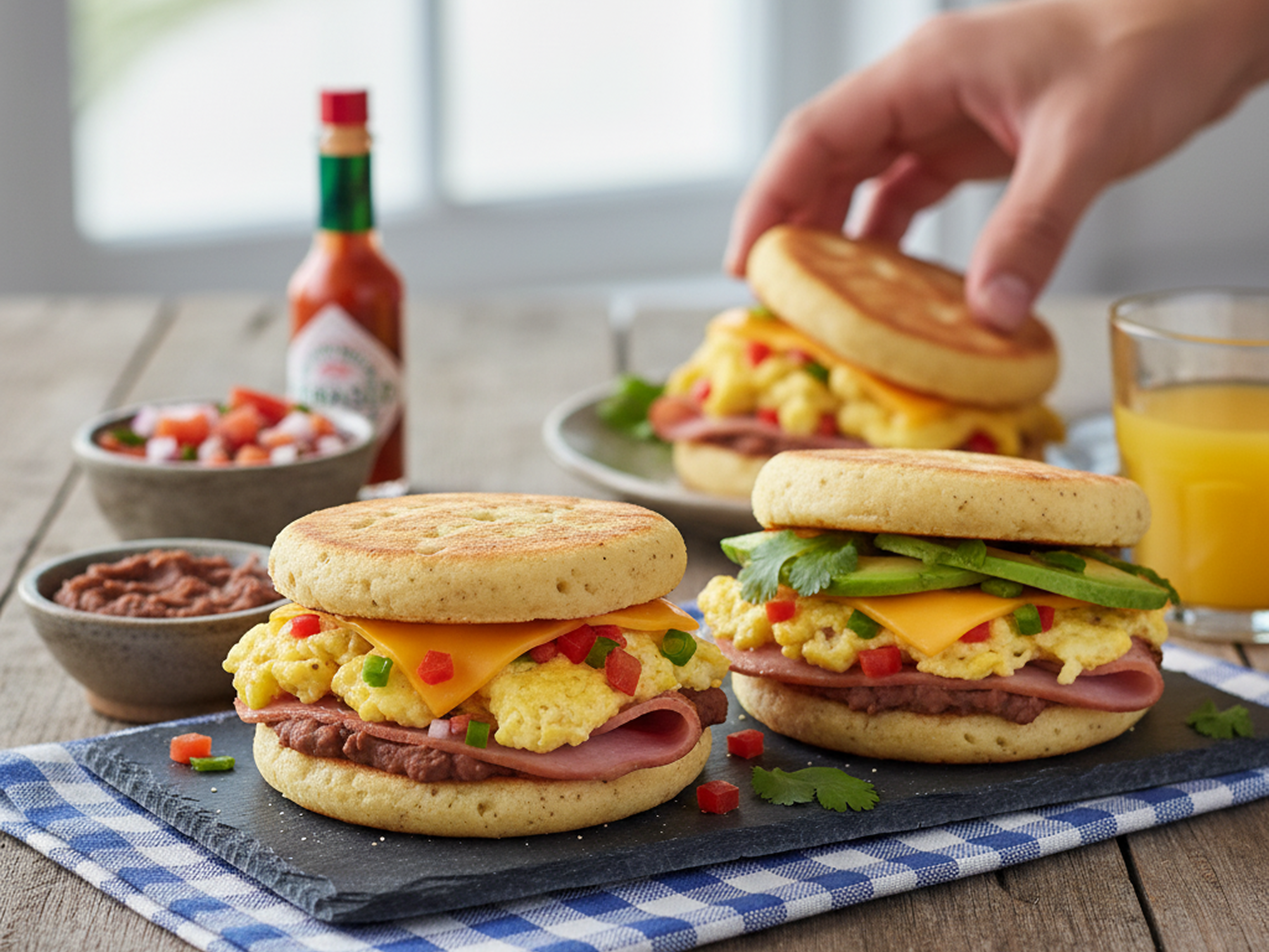 A plate of delicious Johnny Cakes