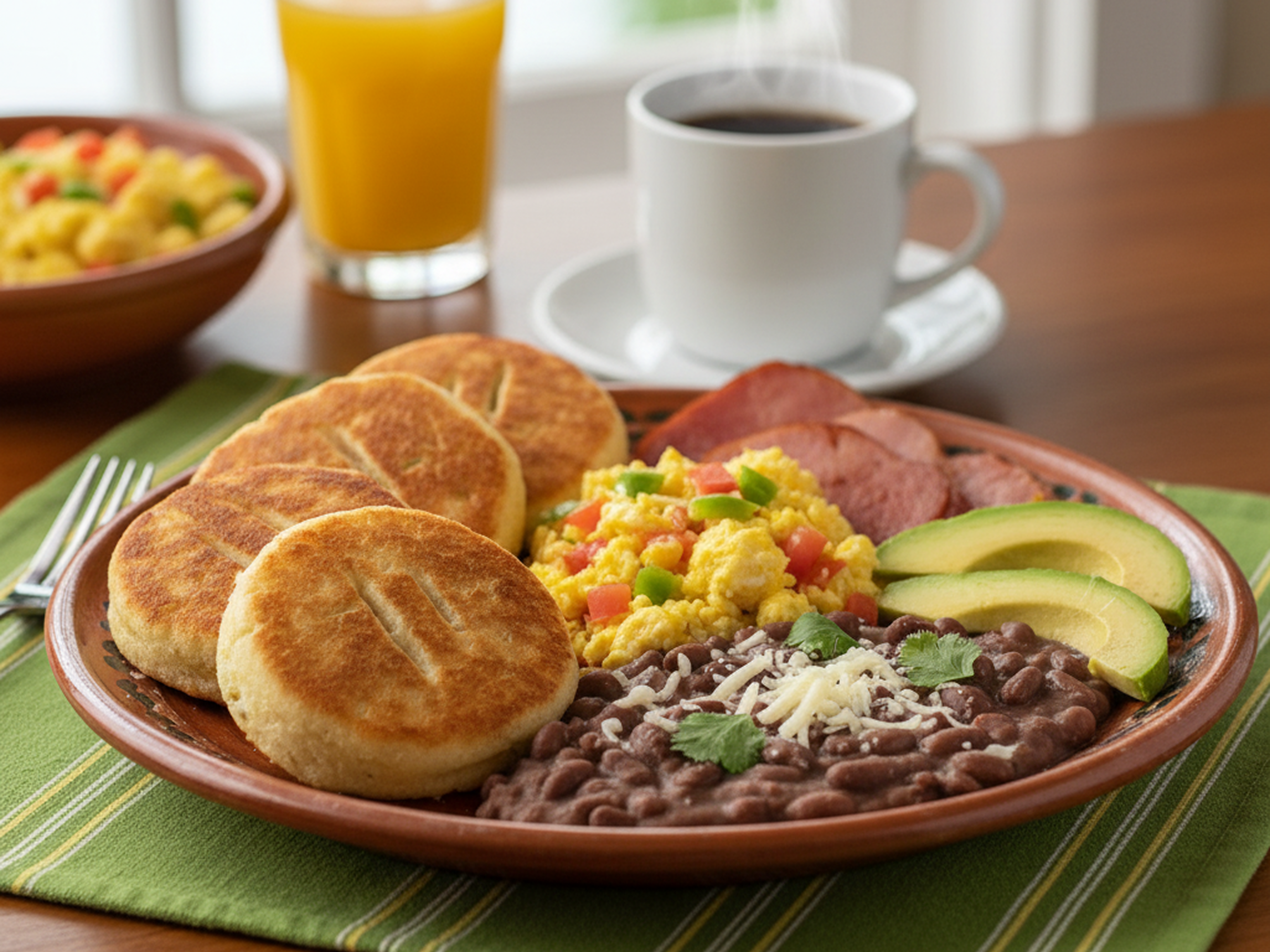 Johnny Cakes being prepared